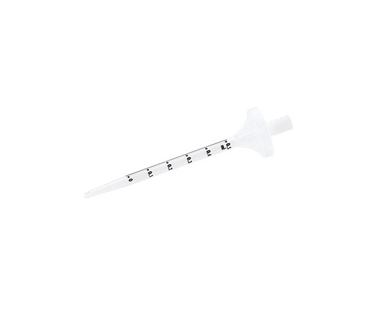 2-5001-12 ニチメイトステッパー用シリンジ 0.5mL 100個入り NS-Sニチリョー