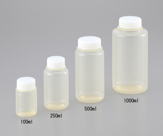 2-5069-03 PAN製テクノボトル広口 500mL ニッコー