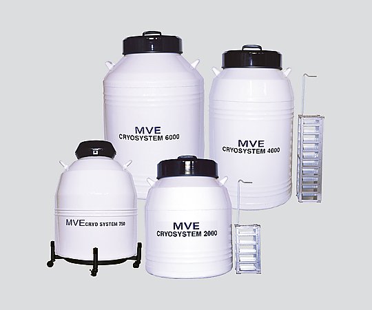 2-5896-02 チャート 液体窒素保存容器 CryoSystem2000 MVE-10650200チャート