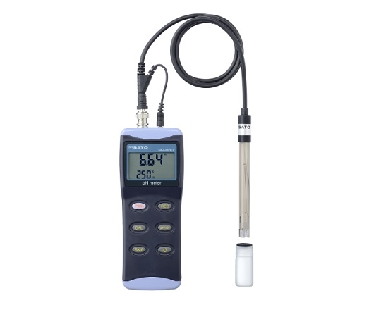 2-5973-21 ハンディ型pH計 SK-620PHⅡ佐藤計量器製作所