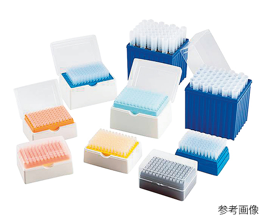 2-652-37 マイクロピペット用チップ（ラックタイプ・滅菌済） 0.1～10μL 960本入 00-BMT2-UTWRBニチ