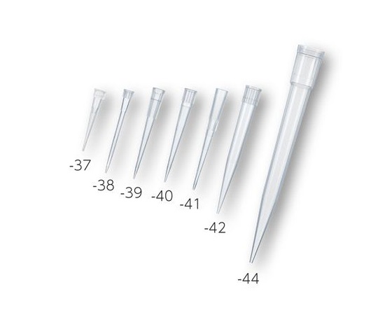 2-652-40 マイクロピペット用チップ（ラックタイプ・滅菌済） 2～200μL 960本入 00-BMT2-SERBニチリョ