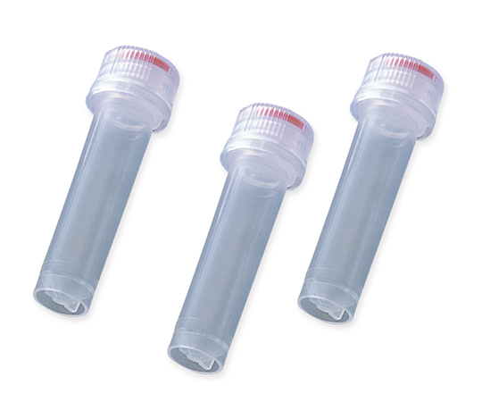 【滅菌】2-8004-04 スクリューキャップチューブ 自立型 目盛無し 2mL T335-6STPアズワン