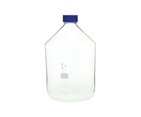 2-8210-06 広口ねじ口瓶 デュラン（R） 20000mL 017250-20000SCHOTT/DURAN