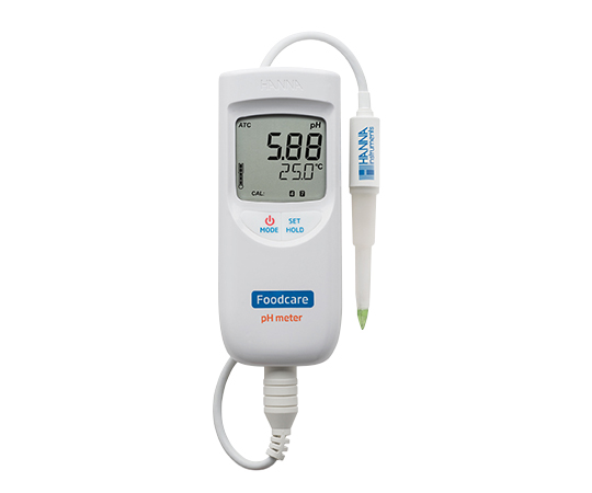 2-8607-21-20 乳製品・半固形食品用pH/℃計 校正証明書付 HI99161Dハンナ インスツルメンツ 2-8607-21-20 乳製品・半固形食品用pH/℃計 校正証明書付 HI99161Dハンナ インスツルメンツ