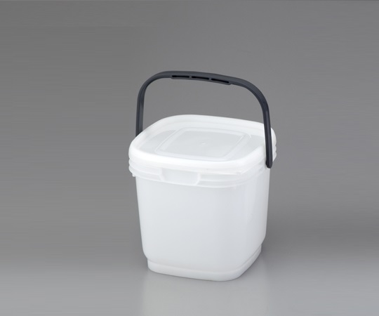 2-8640-04 密閉バケツ・ミニ(角) 15L 15 2-8640-04 密閉バケツ・ミニ(角) 15L 15