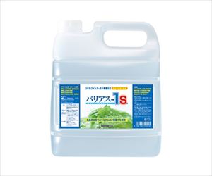 【軽減税率適用】2-8798-21 除菌剤(バリアス-1S) 4L