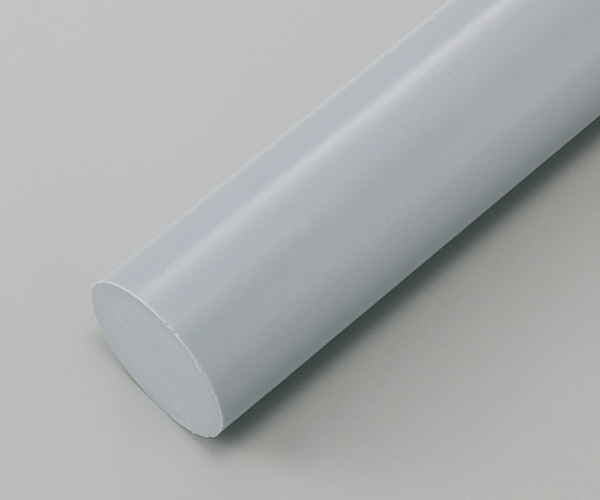 2-9589-21 樹脂丸棒 PVC φ100mm×1000mm
