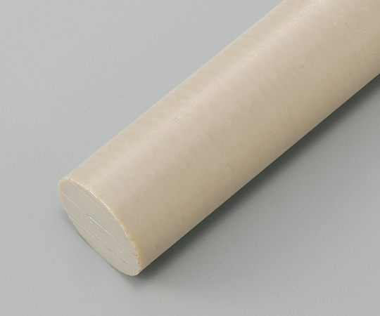 2-9590-04 樹脂丸棒 PEEK φ12mm×495mm