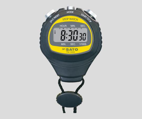 【校正対応】2-9609-01 デジタルストップウォッチ TM-100S佐藤計量器製作所