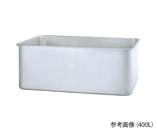 【大型商品※送料別途】【大型商品※送料別途】2-9766-07　ステンレスタンク　400型ストレート