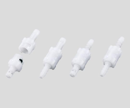 2-9881-01 POMロック式細径脱着コネクター(1/16フロー) 端末形状：1/16用メス→1/16用オス LT1ACV2