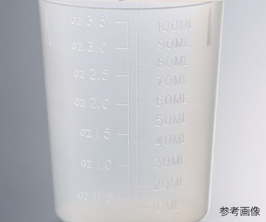 3-041-05 三角ビーカー（目盛付き） 800mL 100個入 25384-158VWR