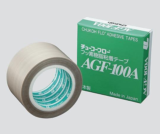 3-2504-06 フッ素樹脂粘着テープ ５０×０．１８ｍｍ×１０ｍ AGF-100A-0.18-50中興化成工業