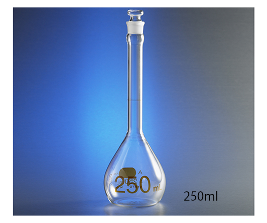 3-3311-06 メスフラスコ PYREX(R)・Class A 50mL 5640J-50コーニング・PYREX