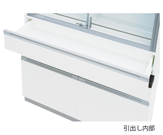 【大型商品※送料別途】【大型商品※送料別途】アズワン3-3890-12　薬品器具戸棚 1500×400/500×1800mm　Y