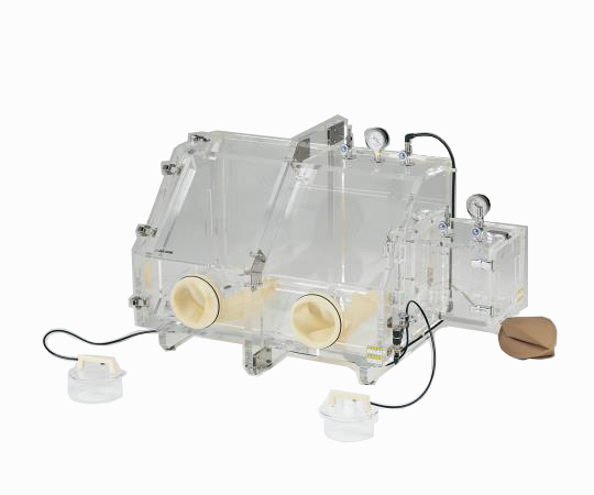 【大型商品※送料別途】3-471-01 オールアクリル真空グローブボックス VG800アズワン