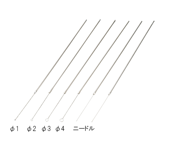 3-5415-03 ニクロムループ 柄付 φ3mm ステム