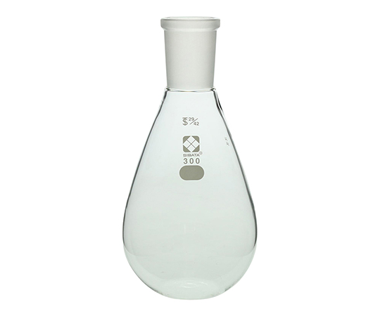 3-5929-04 共通平底なす形フラスコ 29/42 300mL 柴田科学