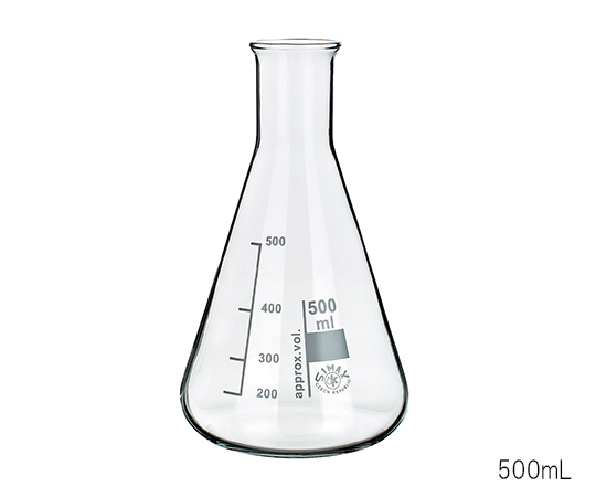 3-6009-08 三角フラスコ 2000mL 24/2000SIMAX