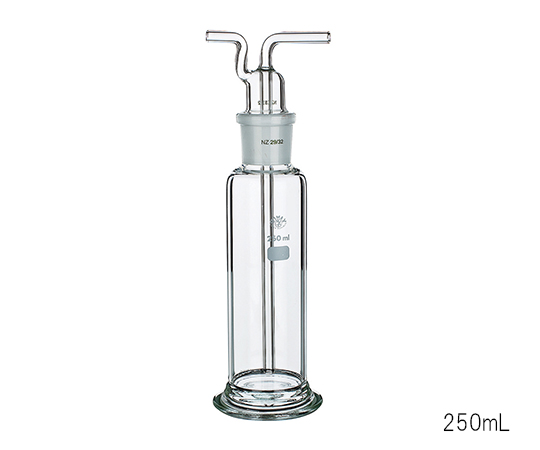 3-6015-03 ガス洗浄瓶 500mL 2450/500SIMAX