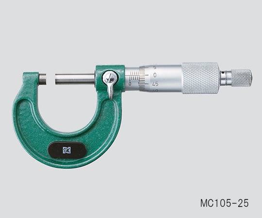 【校正対応】3-6039-04 標準外側マイクロメータ 測定範囲:75～100mm MC105-100新潟精機(SK)