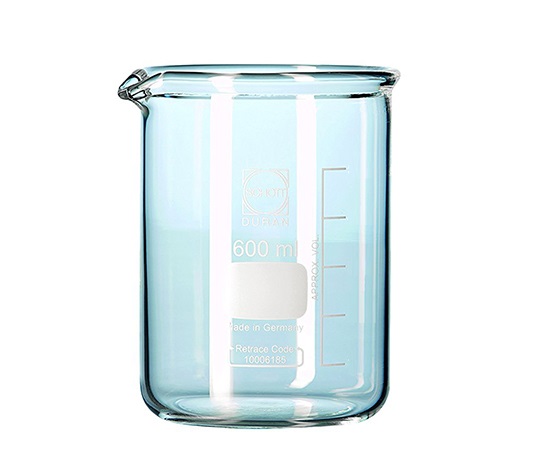3-6129-04 極厚ビーカー 600mL 211074807SCHOTT/DURAN