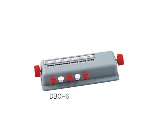 3-6135-02 手動式白血球分類計数器 表示部 6個 DBC-6アズワン