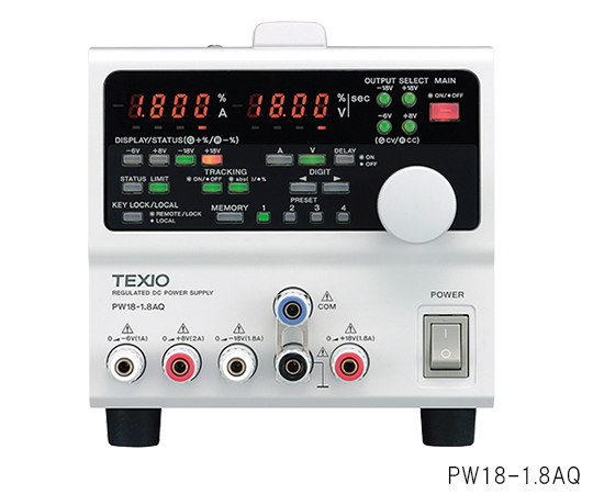 【校正対応】3-6139-12 多出力直流安定化電源 PW18-3ADPTEXIO(テクシオ)