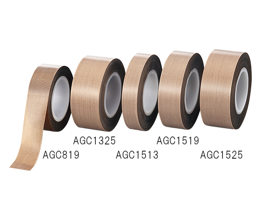3-6617-02 PTFEガラス粘着テープ 19mm×10m 厚さ 0.15mm AGC1519アズワン