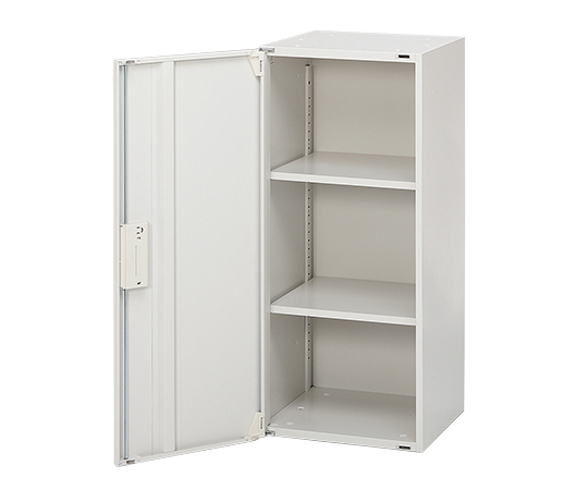 【大型商品※送料別途】3-6670-02 セレクトラボ（W450片開き扉) 450×450×1050mm LOS-45左開きアズ