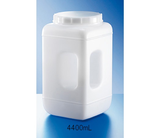 3-6865-02 ハンドル付き広口角瓶(キャップ付き) 4400mL 2000098311KAUTEX 3-6865-02 ハンドル付き広口角瓶(キャップ付き) 4400mL 2000098311KAUTEX