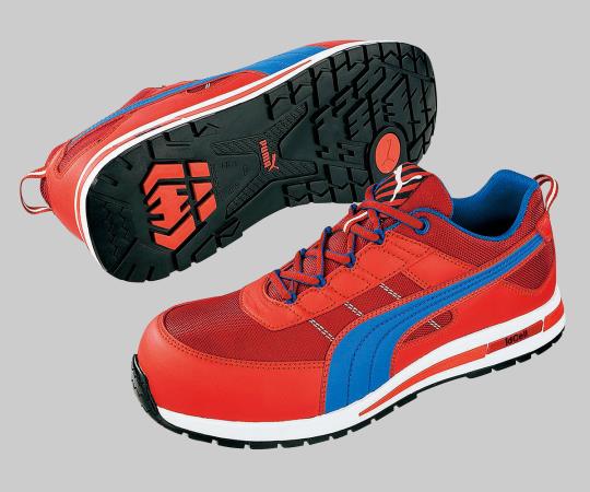3-6962-05 安全スニーカー PUMA レッド 26.5cm PUMA