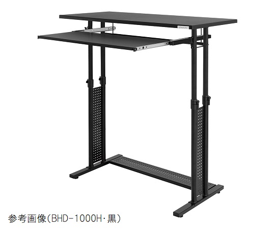 3-699-03 昇降式スタンディングデスク BHD-1000H-WHバウヒュッテ