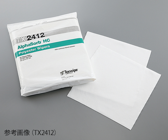 3-6995-03 アルファソーブワイパー AlphaSorb（R） 460×460mm TX2418テックスワイプ(Texwi