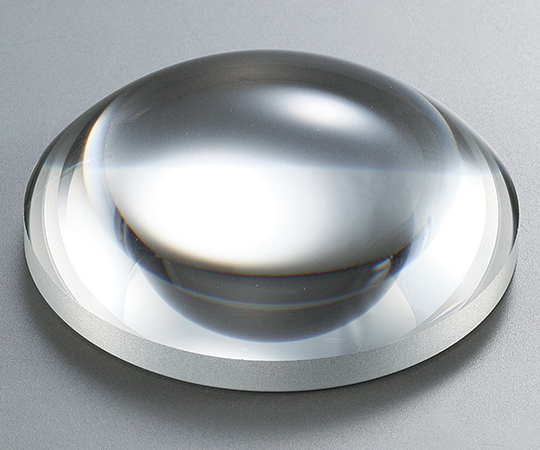 3-6999-59 平凸レンズ φ50mm 焦点距離:80mm バックフォーカス:72.3mm 材質:BK-7
