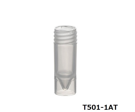 3-7005-02 サンプルチューブ（外ネジ） 自立型 1.2ml 1000個入 T501-1ATSimport