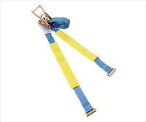 3-7246-02 ラッシングベルト エコノミー レールタイプ 固定側サイズ1m 調整側サイズ5m