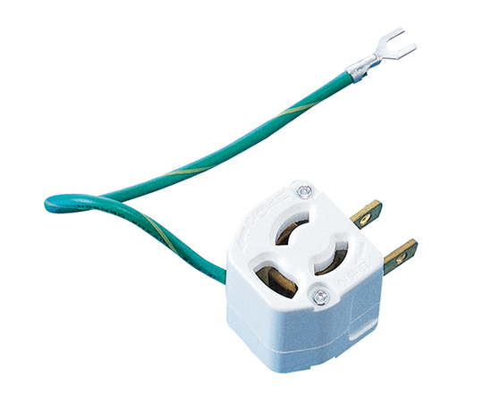 3-7530-02 変換アダプタ 3P→2P L型変換アダプタ TAP-AD11サンワサプライ