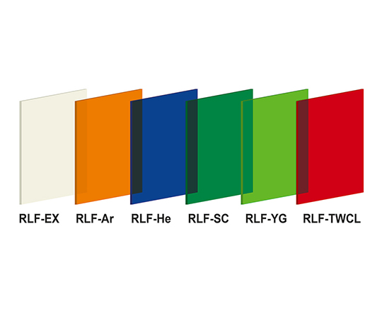 3-7587-01 レーザ用遮光フィルタ RLF-TWCL 100X100X3.5t理研オプテック