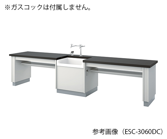 【大型商品※送料別途】【大型商品※送料別途】アズワン3-7666-01　生徒用実験台 3000×600×700 mm　ESC-3