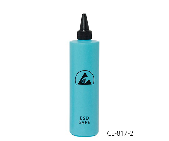 3-7686-02 ESDスポイトボトル 500mL 青 CE-817-2アズワン