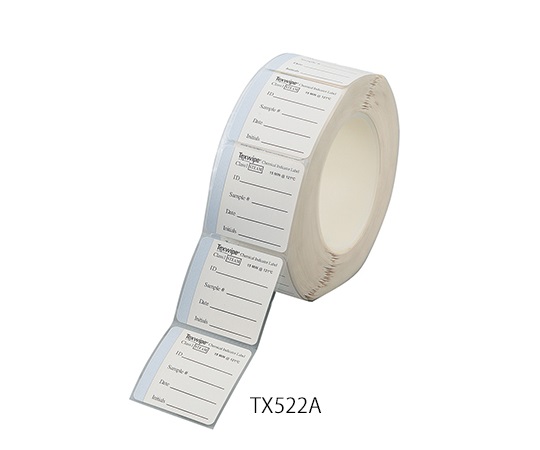 3-7689-02 オートクレーブ対応ラベル 51×51mm TX522Aテックスワイプ(Texwipe)