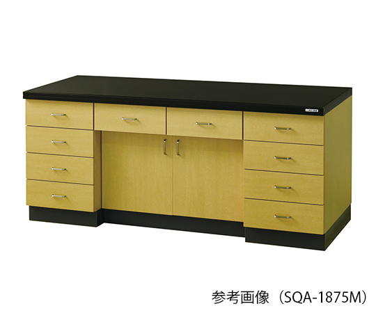 【大型商品※送料別途】【大型商品※送料別途】アズワン3-7732-04　サイド実験台 (木目調タイプ) 3600×900×800