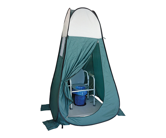 3-7839-01 マンホール対応トイレテントセット 1100×1100×1920mm MS-DX001ユニトレンド