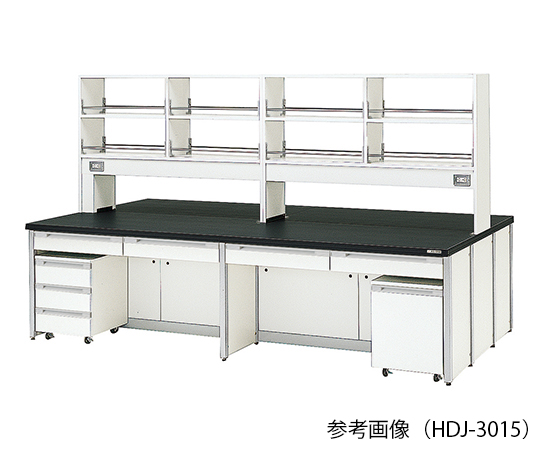 【大型商品※送料別途】【大型商品※送料別途】アズワン3-7860-01　中央実験台 (フレ-ムタイプ) 1800×1200×80