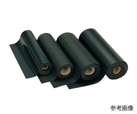 3-7967-02 ゴムシート (ロール状) 幅100mm 厚み2mm GR2-1001光