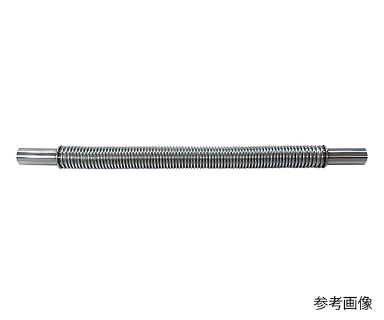 3-8090-01 真空用フレキシブルチューブ （端管付） VFP4009×250入江工研