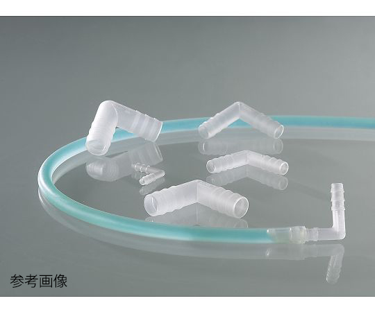 3-8179-04 PVDFチューブコネクター（L型） 10個入 8713-0010Buerkle