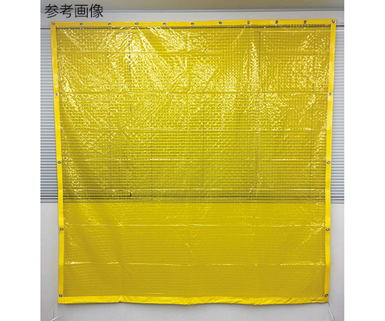 3-8356-04 防虫イエローシート 2970×3000×0.3mm ターポリン補強 3-8356-04 防虫イエローシート 2970×3000×0.3mm ターポリン補強